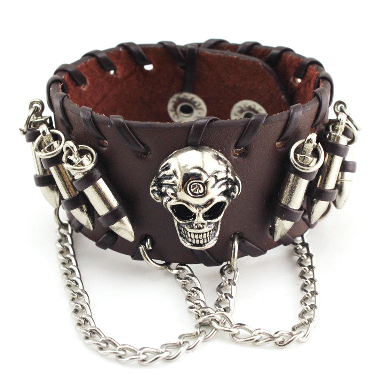 Bracelet Punk Biker Gothic